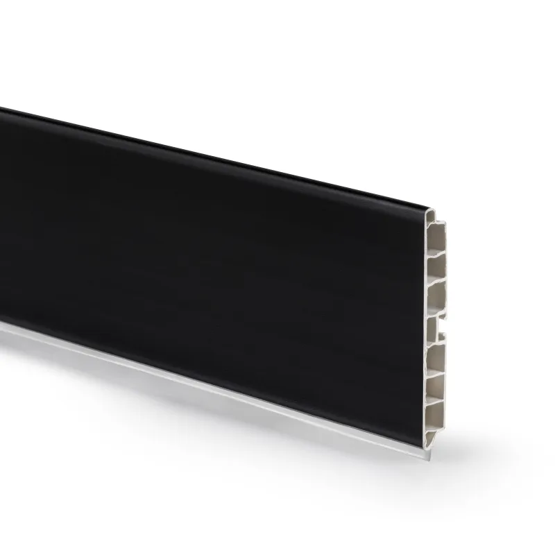 Zoccolo da cucina in plastica PLASLINE / Nero opaco