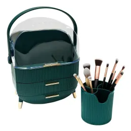 Organizer esclusivo per cosmetici DREAMS / Verde smeraldo