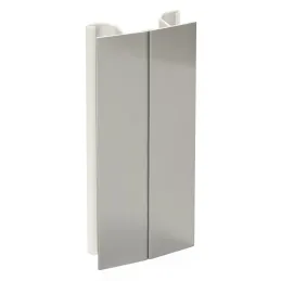 Giunto flessibile per zoccolo PLASLINE / Alluminio spazzolato