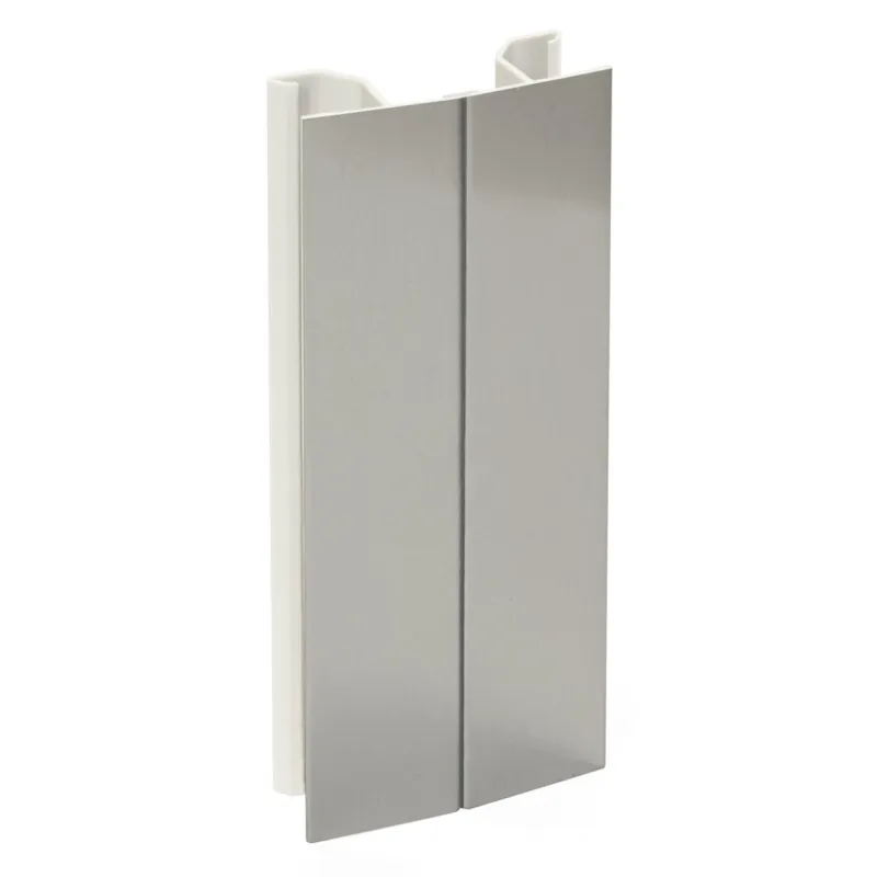 Giunto flessibile per zoccolo PLASLINE / Alluminio spazzolato