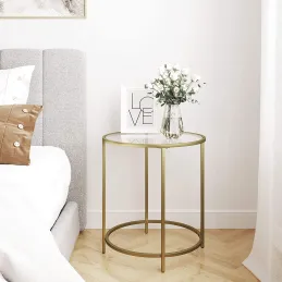 Tavolino da salotto REGALO LUX Mini / Oro opaco