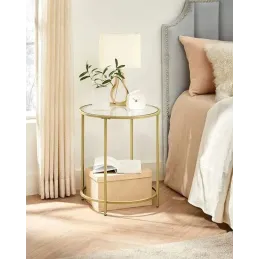 Tavolino da salotto REGALO LUX Mini / Oro opaco