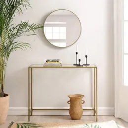 Comò in metallo REGALO LUX / Oro opaco