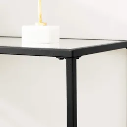 Comò in metallo REGALO LUX / Nero opaco