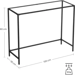 Comò in metallo REGALO LUX / Nero opaco