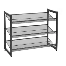 Scarpiera METALO 74 / Nero opaco