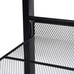 Scarpiera METALO 74 / Nero opaco