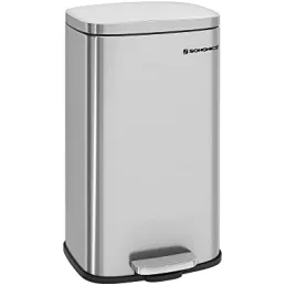 Pattumiera STING con pedale 30 L / Acciaio inox