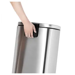 Pattumiera STING con pedale 30 L / Acciaio inox
