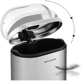 Pattumiera STING con pedale 30 L / Acciaio inox