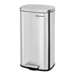 Pattumiera STING con pedale 30 L / Acciaio inox