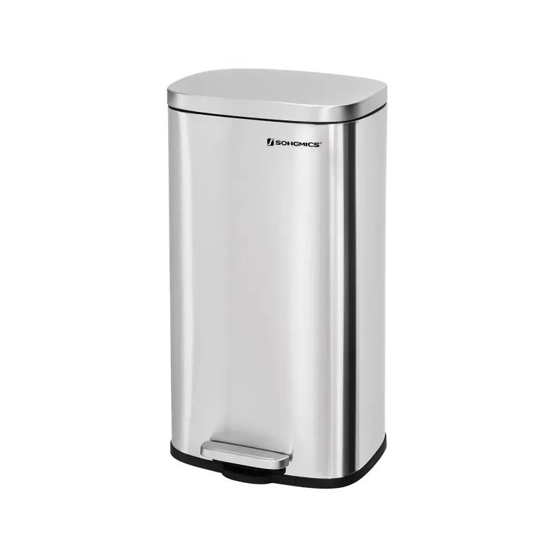 Pattumiera STING con pedale 30 L / Acciaio inox