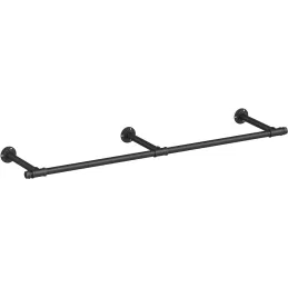Barra appendiabiti REGALO 1700 mm / Nero opaco