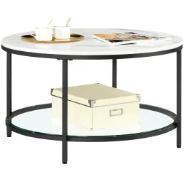 Tavolino da salotto REGALO MARBLE / Nero opaco