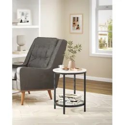Tavolino da salotto REGALO MARBLE Mini / Nero opaco