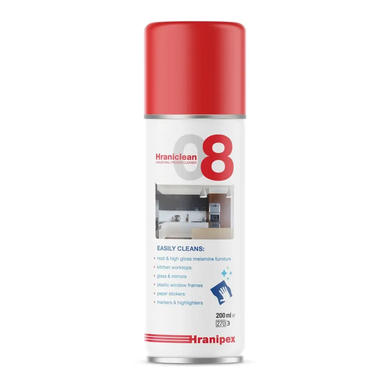 Detergente spray per superfici delicate HRANICLEAN 08 / 200 ml