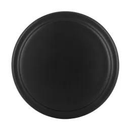 Pomolo a bottone TINA / Nero opaco