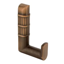 Appendiabiti TAU / Ottone spazzolato