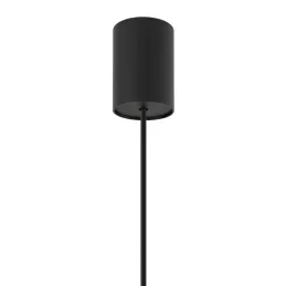 Plafoniera DROPS WOOD E / Nero - oro
