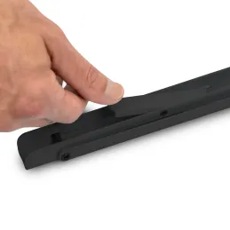 Staffa pieghevole FOLDEX - set da 2 pezzi / Nero opaco