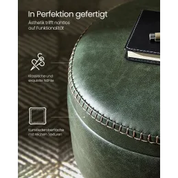 Pouf EMPORIO / Verde pastello