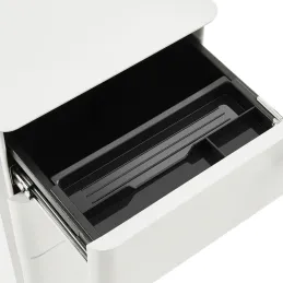 Cassettiera da ufficio con rotelle GARDO 300 / Bianca