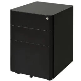 Cassettiera da ufficio su ruote GARDO 390 / Nera