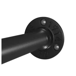 Set 2 pezzi di barra appendiabiti REGALO DUO 920 mm / Nero opaco