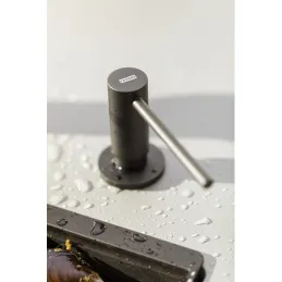 Dosatore di sapone Franke Active / Nero opaco
