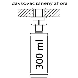 Dosatore di sapone Blanco TORRE / Acciaio inox