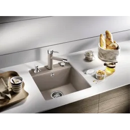 Dosatore di sapone Blanco TORRE / Acciaio inox lucido