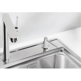 Dosatore di sapone Blanco TORRE / Acciaio inox lucido