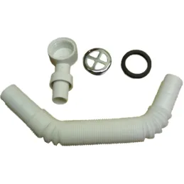 Flexi troppo pieno Franke, filettatura da 18 mm, 1315.48 / Bianco