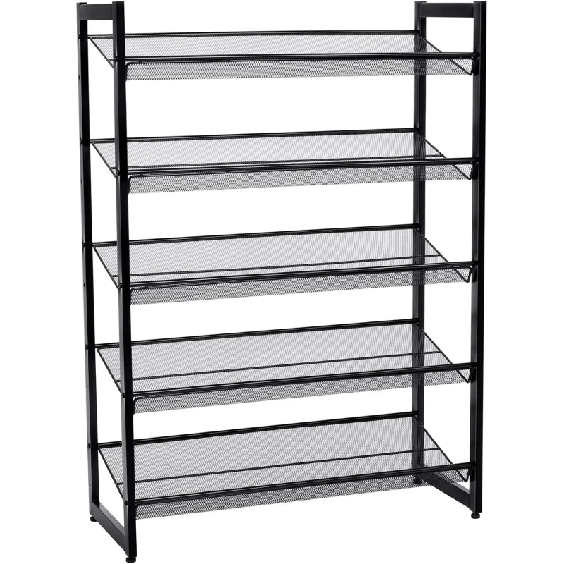 Portascarpe METALO XL / Nero opaco