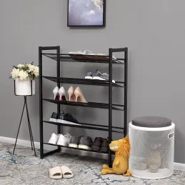 Portascarpe METALO XL / Nero opaco