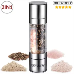Macinino in ceramica 2 in 1 per sale e pepe / Acciaio inox