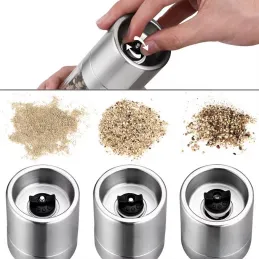 Macinino in ceramica 2 in 1 per sale e pepe / Acciaio inox