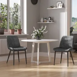 Set di 2 sedie LUCCIA / Antracite