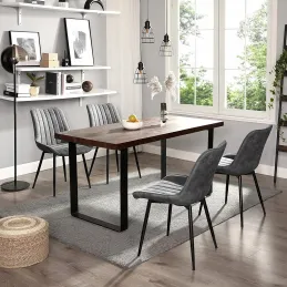 Set di 2 sedie LUCCIA / Antracite
