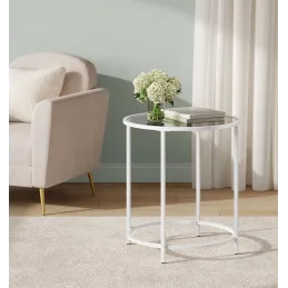 Tavolino da salotto REGALO LUX Mini / Bianco opaco