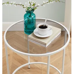 Tavolino da salotto REGALO LUX Mini / Bianco opaco