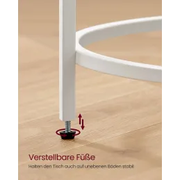 Tavolino da salotto REGALO LUX Mini / Bianco opaco