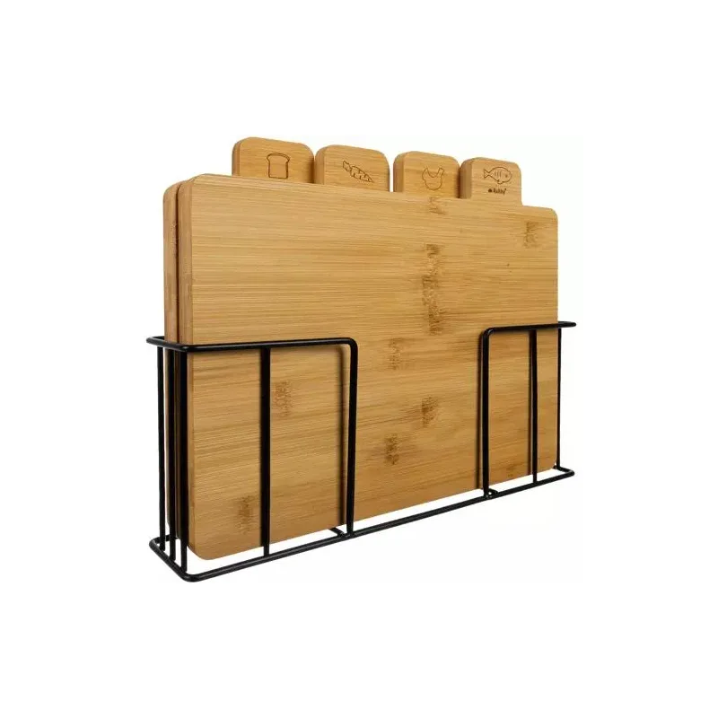 Set di 4 taglieri BAMBOO