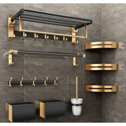 Appendino pieghevole da parete AXIA / Oro