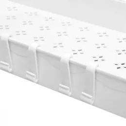 Cestello estraibile per prodotti detergenti ADAM / Bianco opaco