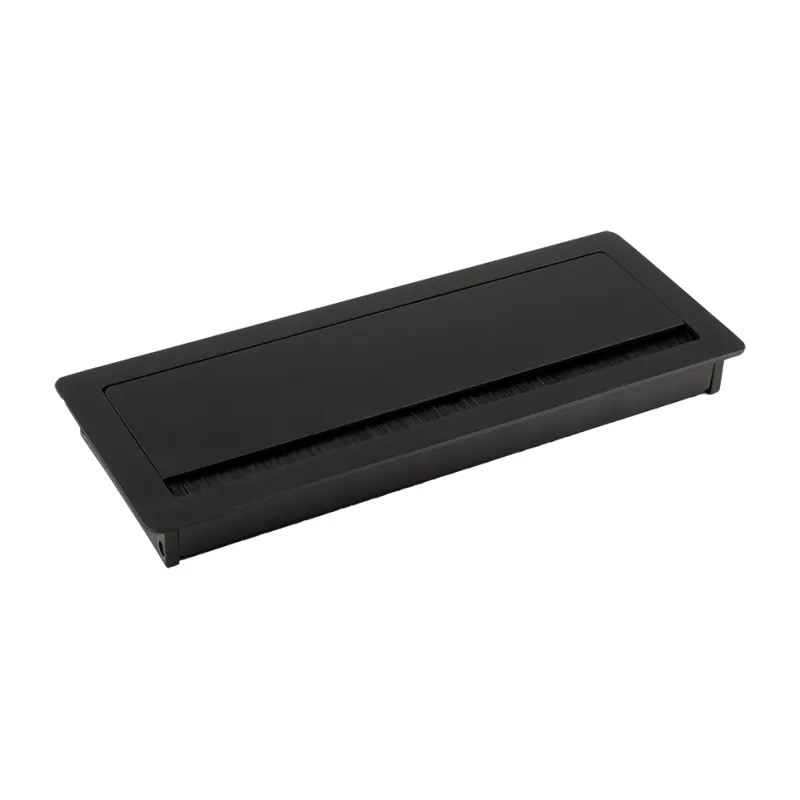 Passacavo LUXURY senza smorzamento 240 mm / Nero opaco