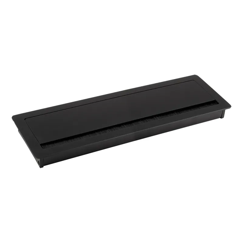 Passacavo LUXURY senza smorzamento 300 mm / Nero opaco