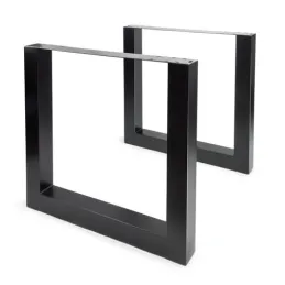Gambe da tavolo STELLA Nere / Coppia