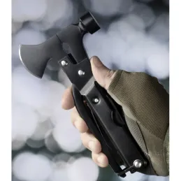 Coltello multifunzione 17 in 1 / Nero