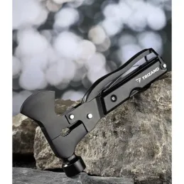 Coltello multifunzione 17 in 1 / Nero